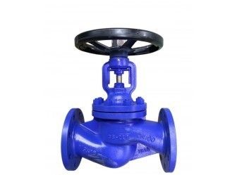 API EN Cast Steel Globe Valve PN16 - PN160 Pressure Blue Color High Performance