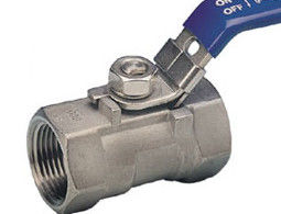 High Precision Screwed End Ball Valve Blow Out Proof Stem Small Size ASME B1.20.1