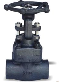 1/2-3 Inch Forged Steel Gate Valve good Sealing with different ends