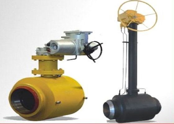 Stainless Steel Ball Valve Fully Welded Feature High Flow Capacity