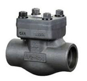 Small Forged Steel Check Valve NPT SW Ends Rising Stem Structure