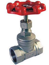 Rising Stem Cast Globe Valve Screwed End DN8 - DN65 High Efficiency API Certification